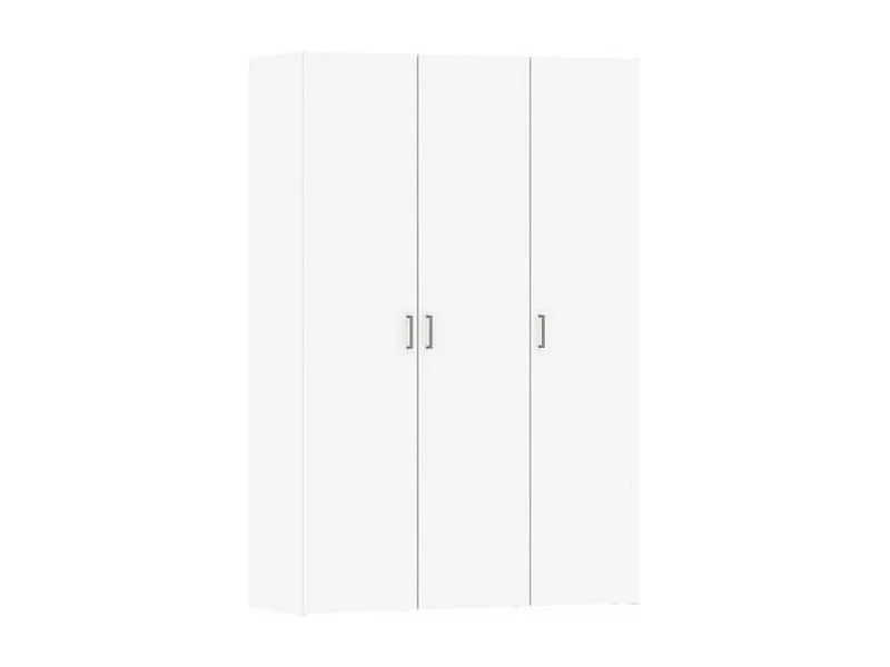 Spell kledingkast 3 deuren wit.