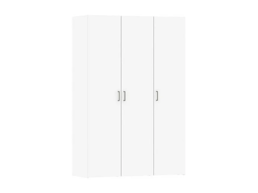 Spell Kleiderschrank 3 Türen. Weiss.