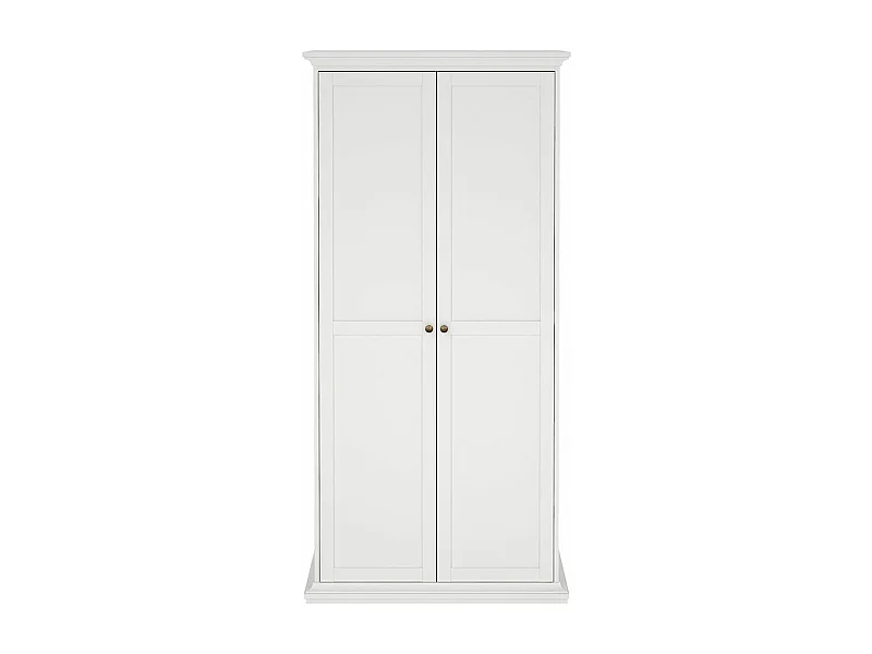Venedig Armoire 2 portes, blanc.