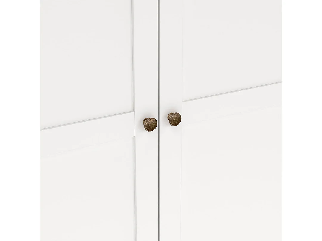 Venedig Armoire 2 portes, blanc.