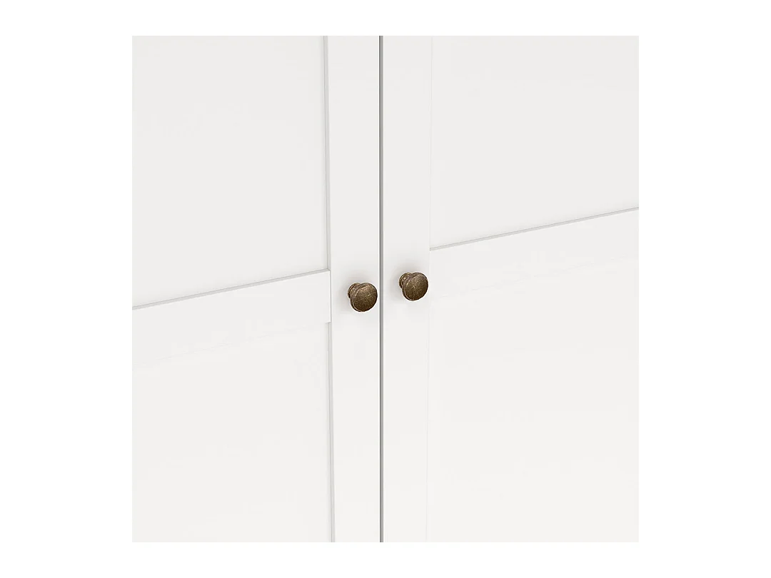 Venedig Armoire 2 portes, blanc.