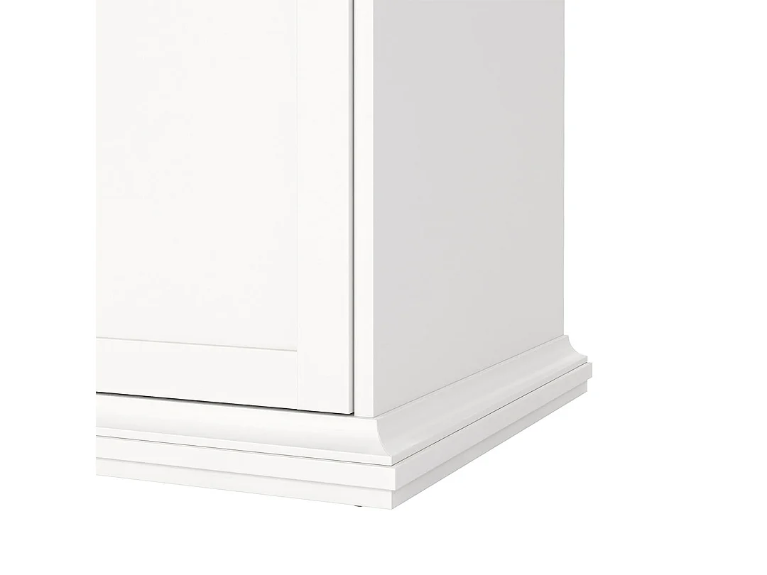 Venedig kledingkast 2 deuren wit.