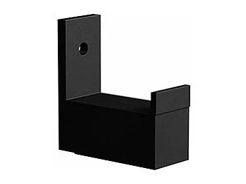 Nimes porte-manteau 9 crochets noir.