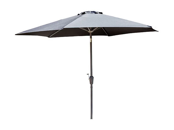 Parasol Inclinable "Leeds" 300cm Gris