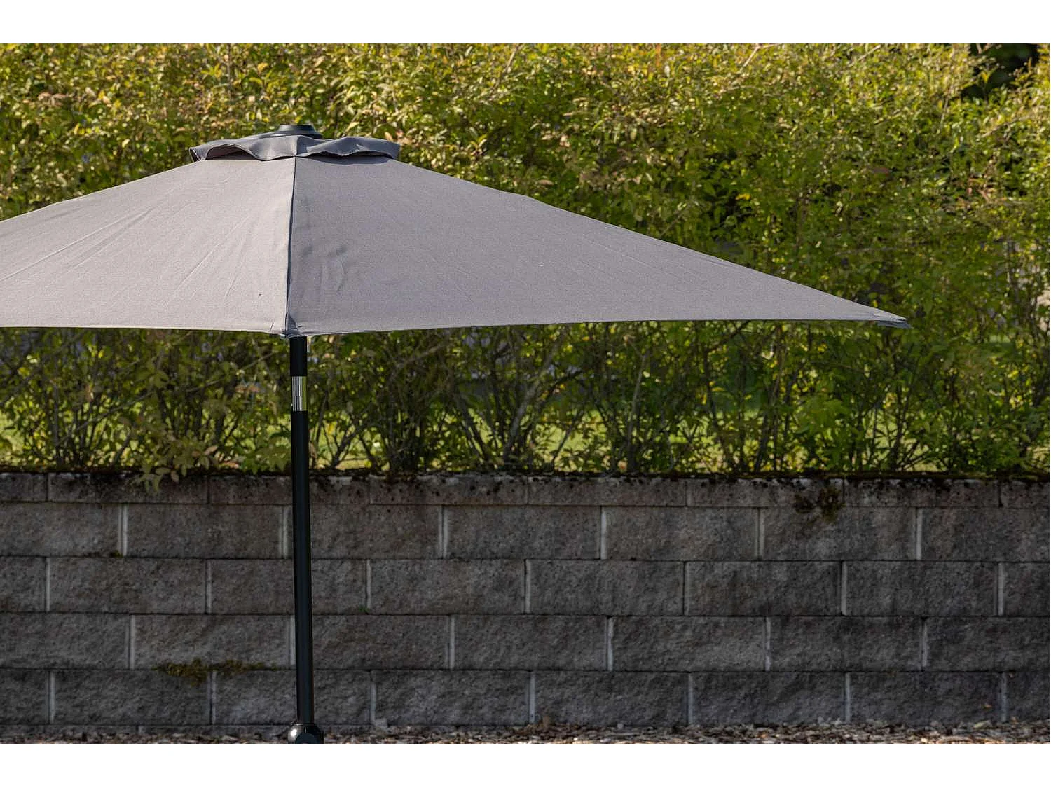 Parasol Inclinable "Leeds" 300cm Gris