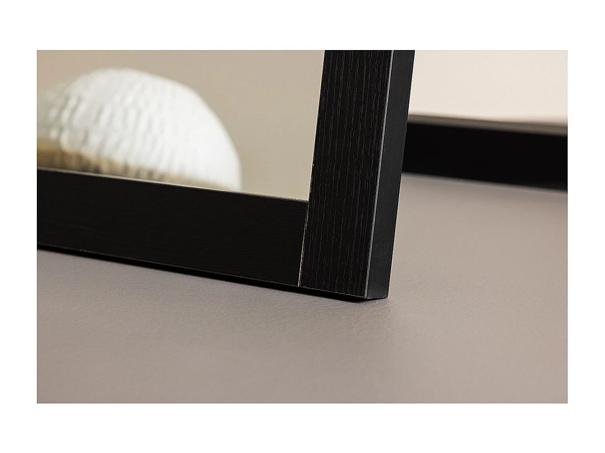 Miroir Design sur Pied "Sebring" 170 cm Noir