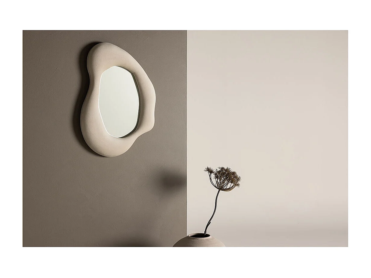 Specchio Louisville 49x70cm beige.