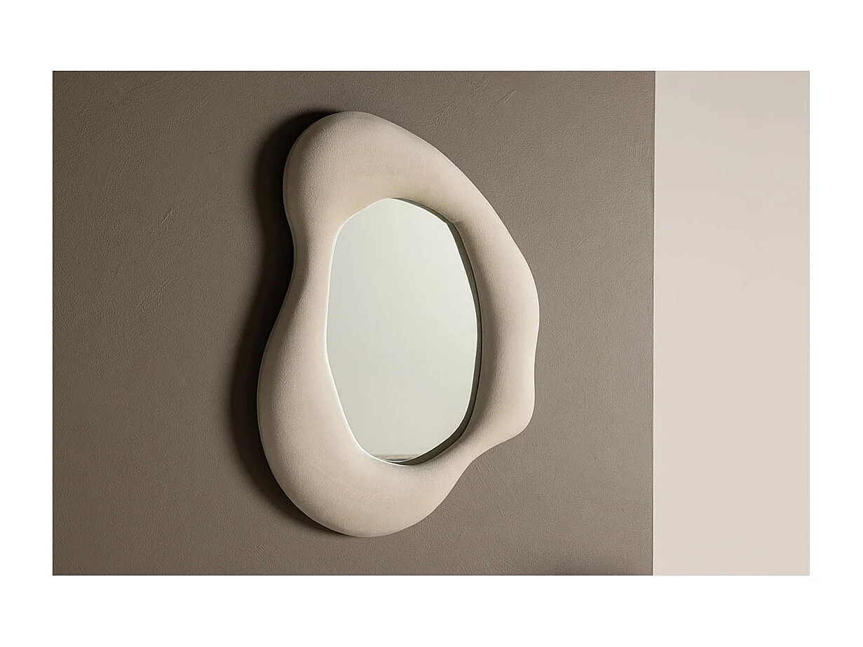 Specchio Louisville 49x70cm beige.