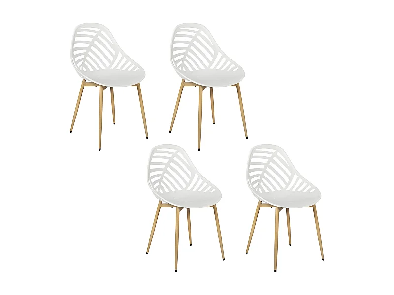 Chaise Alameda Blanc M4 Gris