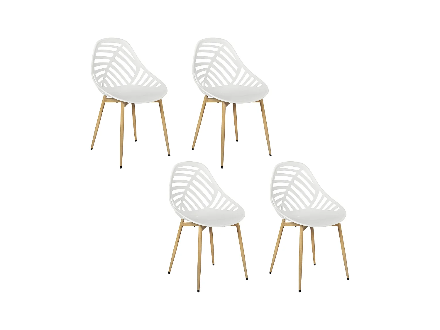 Chaise Alameda Blanc M4 Gris
