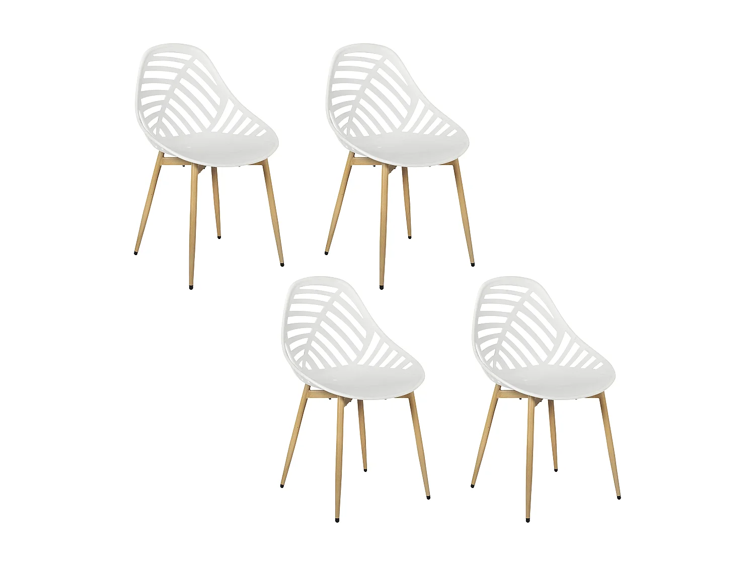 Chaise Alameda Blanc M4 Gris