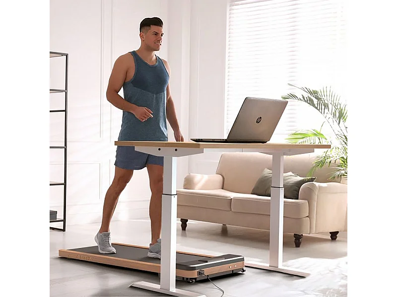 Tapis de marche compact - 120x54x12 cm- Ultra Slim -12 programmes