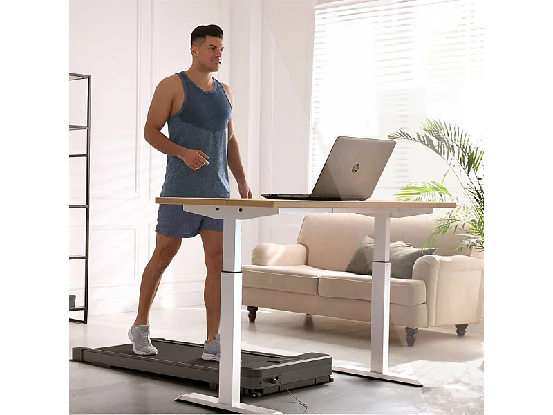 Tapis de marche compact - 120x54x12 cm- Ultra Slim -12 programmes