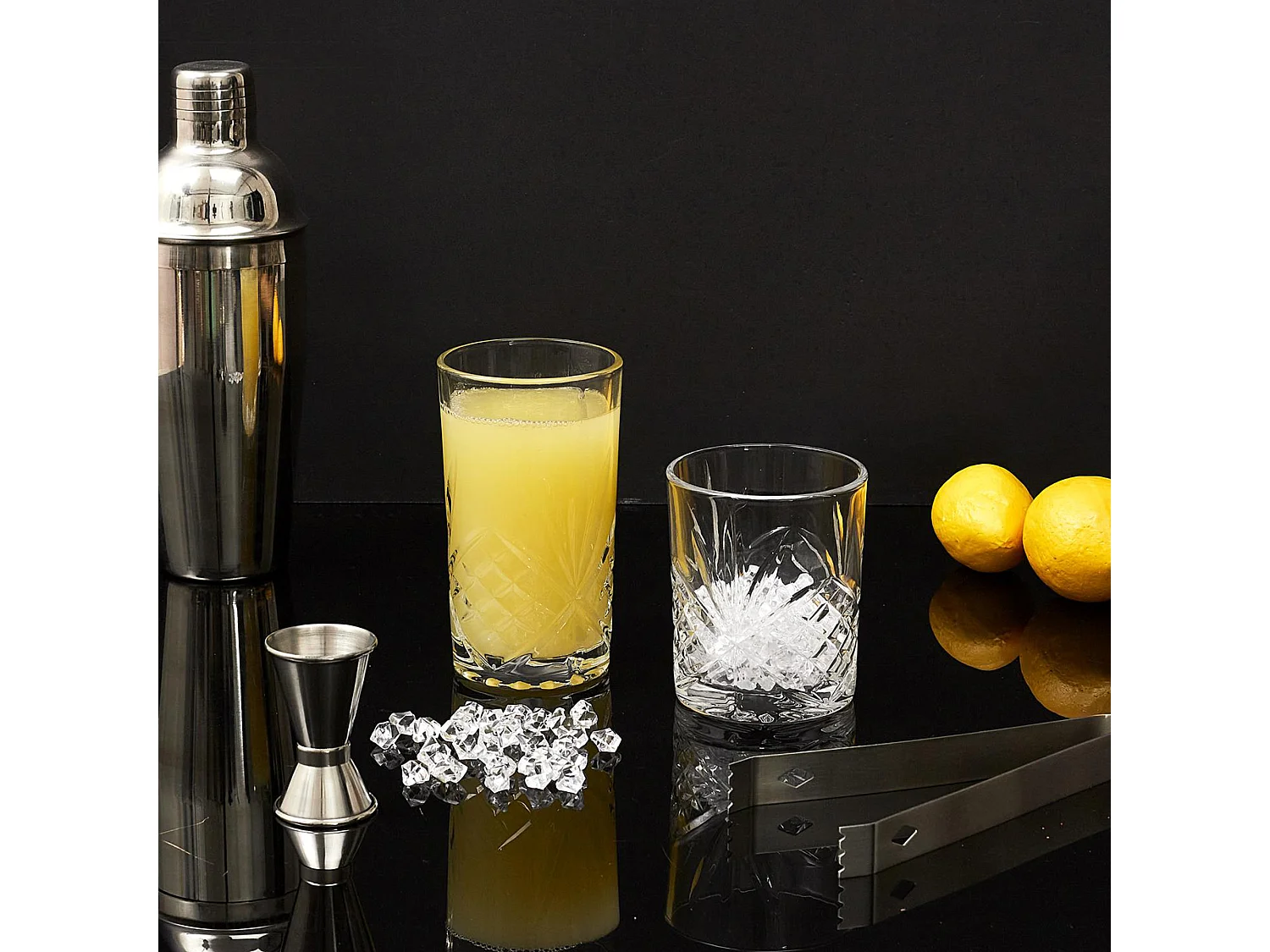Lot de 4 verres à cocktails 35 cl collection CADIX transparents