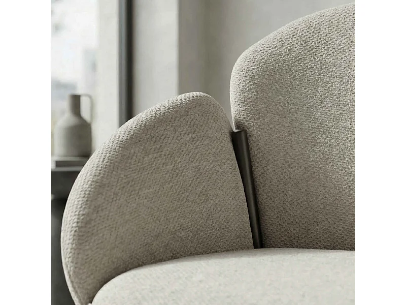 CANDICE-Set di 2 sedie da pranzo Luxury greige