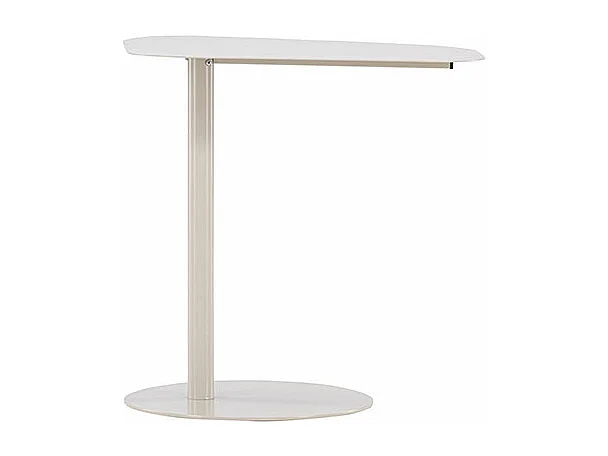 Table d'Appoint Design "San Jose" 50cm Beige