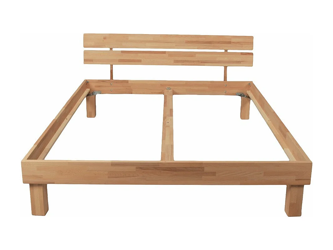 Lit RIVA 140x200 cm/ Hêtre massif huilé