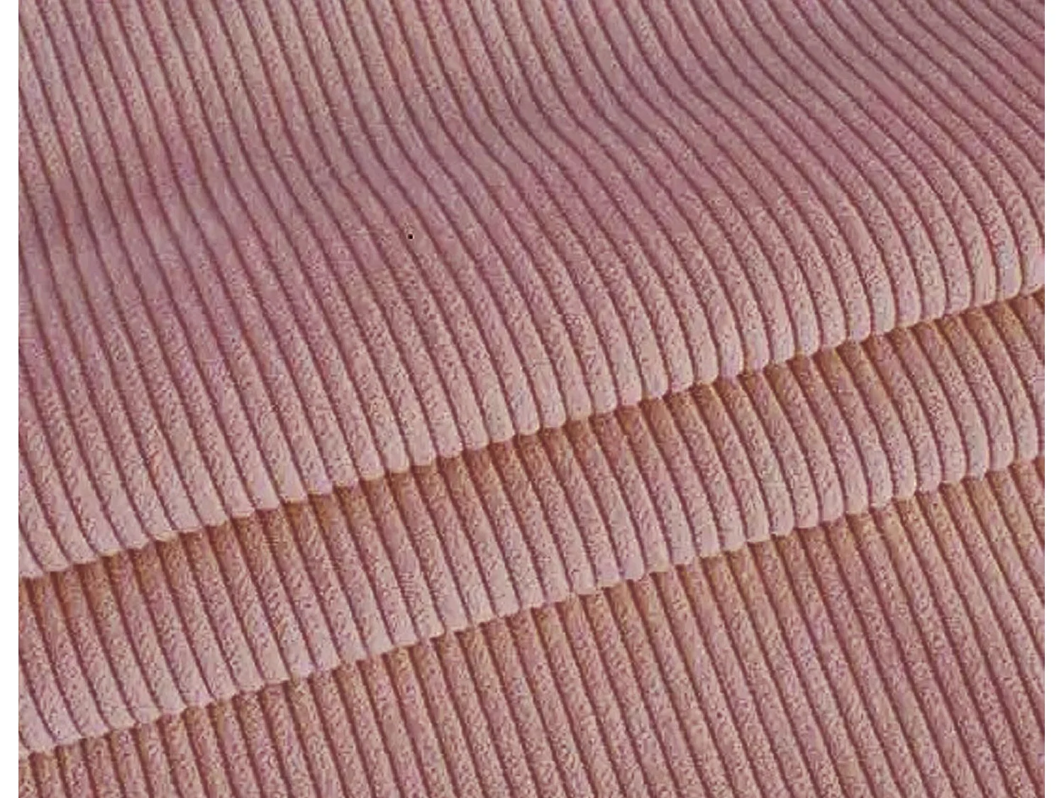 Lit banquette capitonné 90x200cm en velours - avec sommier à lattes - Rose