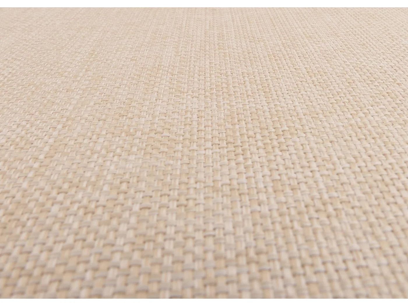 Banco de jardín MCW-N47,  cojines crema-beige