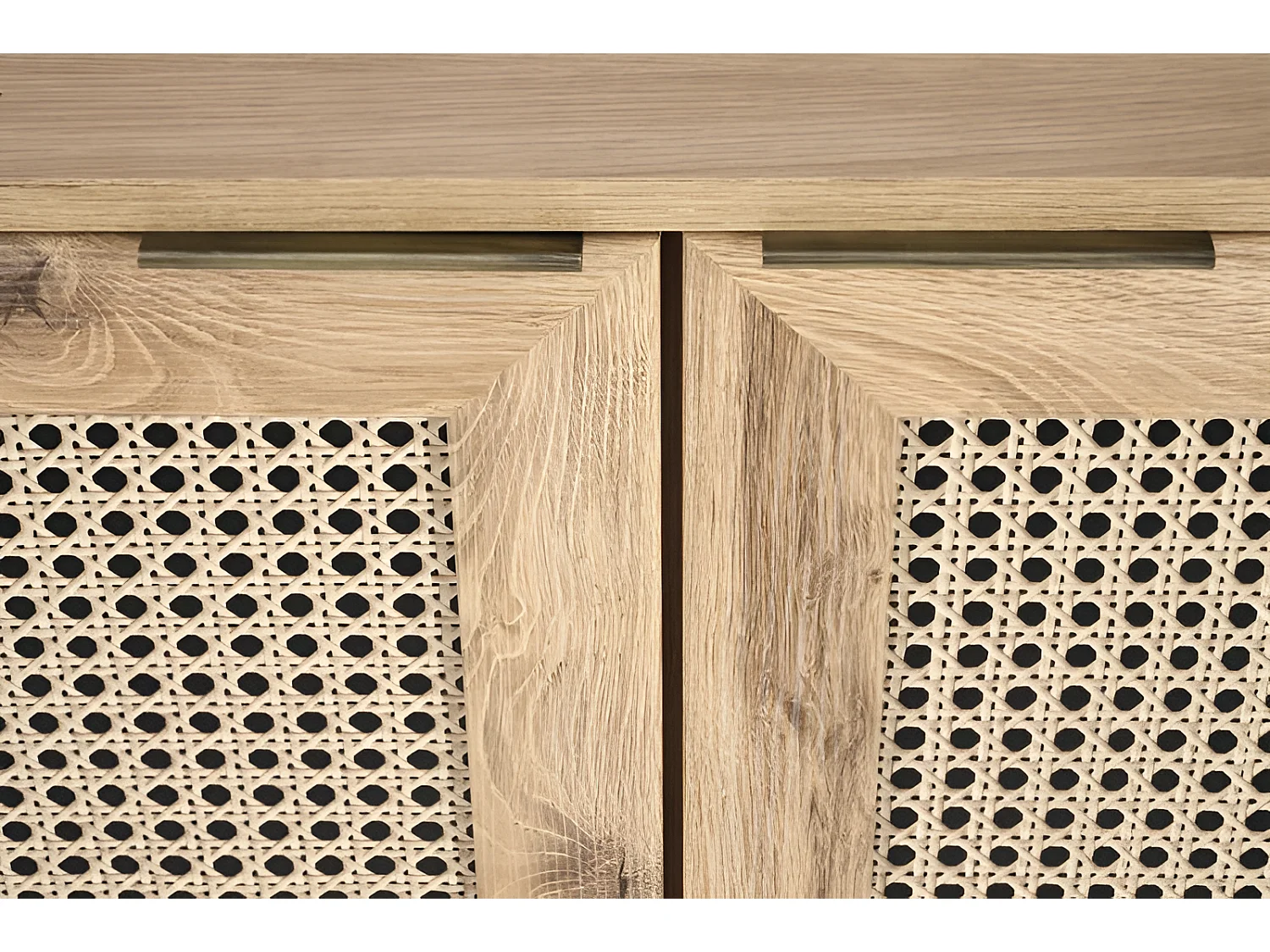 Sideboard Borneo/Drehtüren/Braun