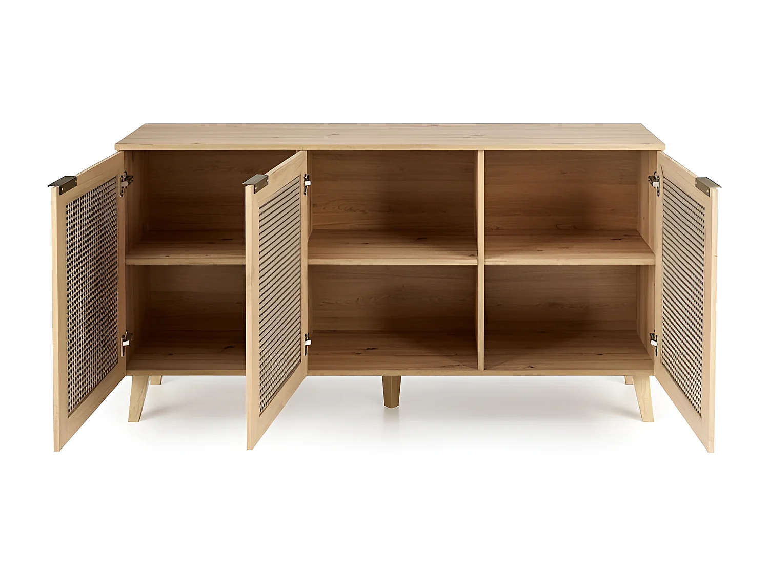 Sideboard Borneo/Drehtüren/Braun