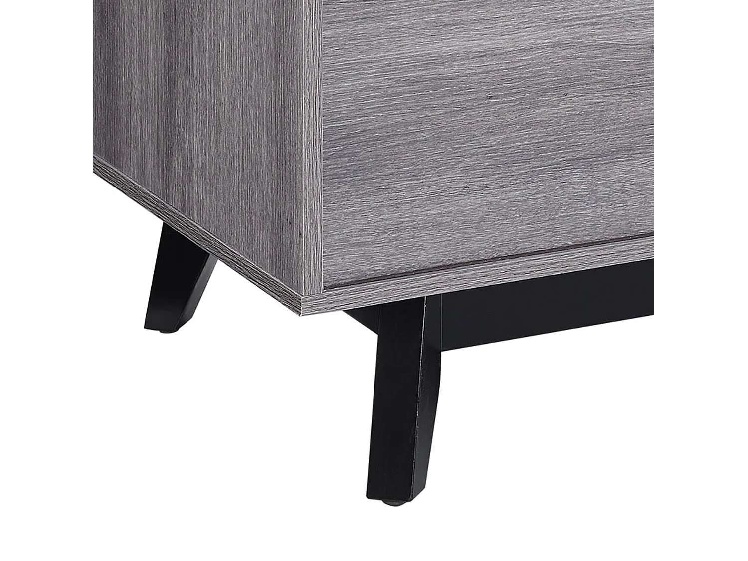 Vaughn | Table d'appoint en aspect chêne gris