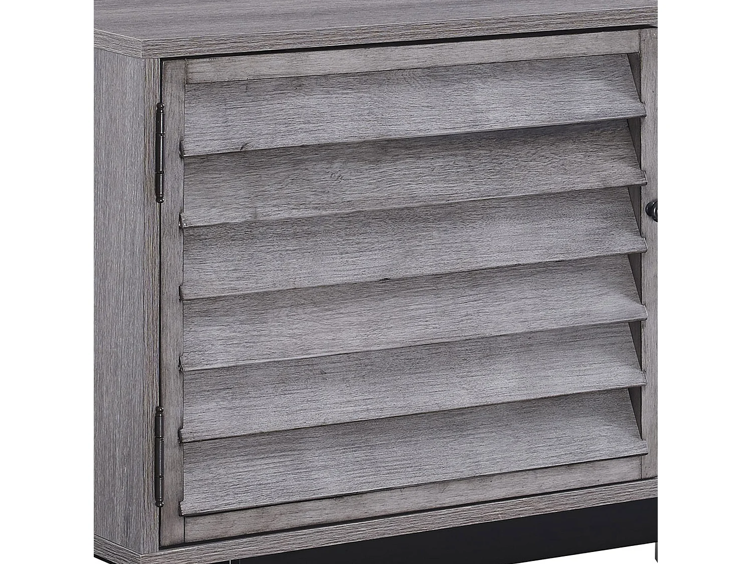 Vaughn | Table d'appoint en aspect chêne gris