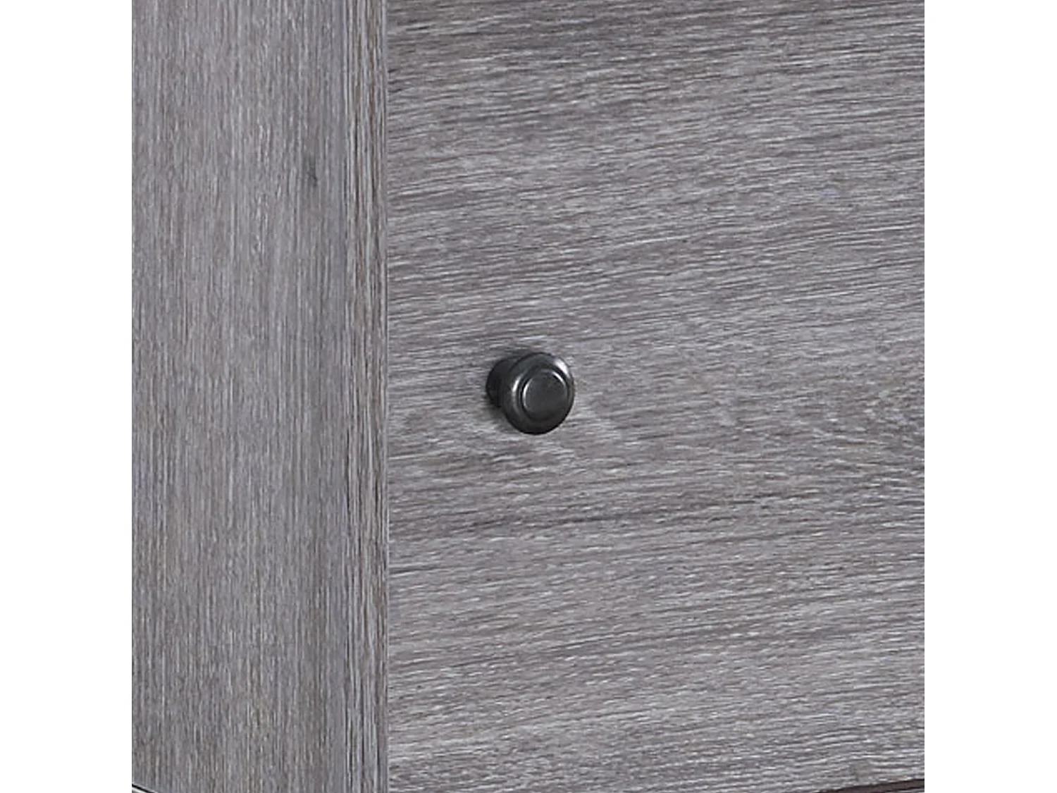 Vaughn | Table d'appoint en aspect chêne gris