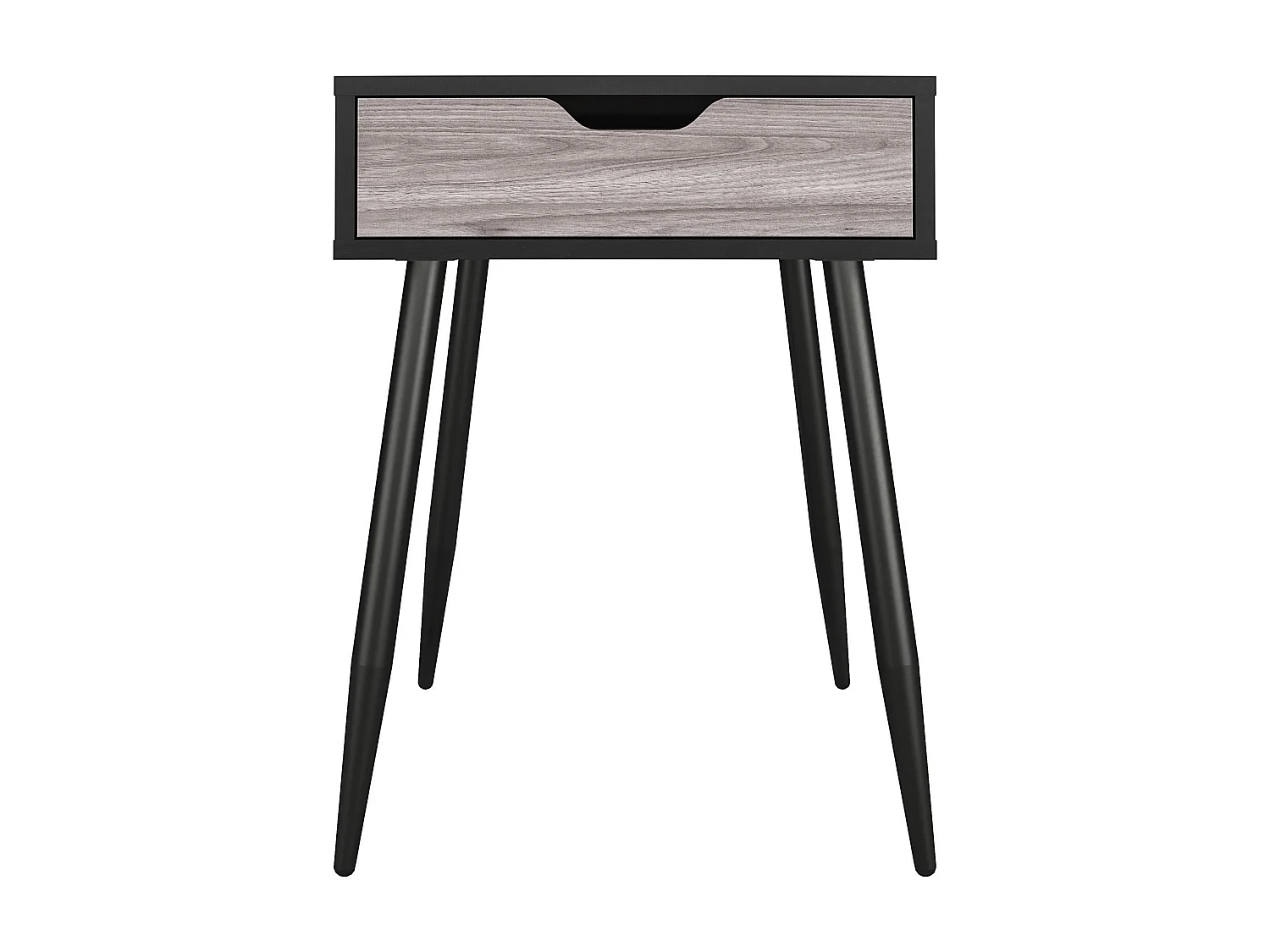 Copley | Tavolino con 1 cassetto in effetto rovere nero