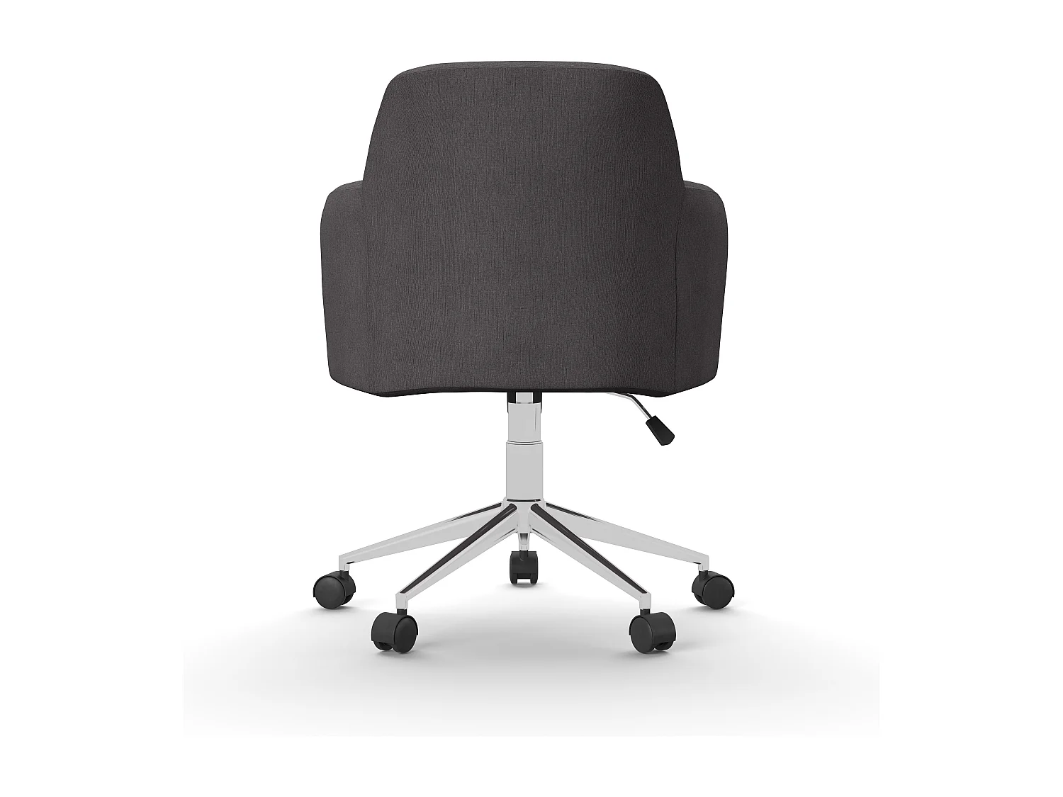 Washington | Chaise de bureau en tissu gris