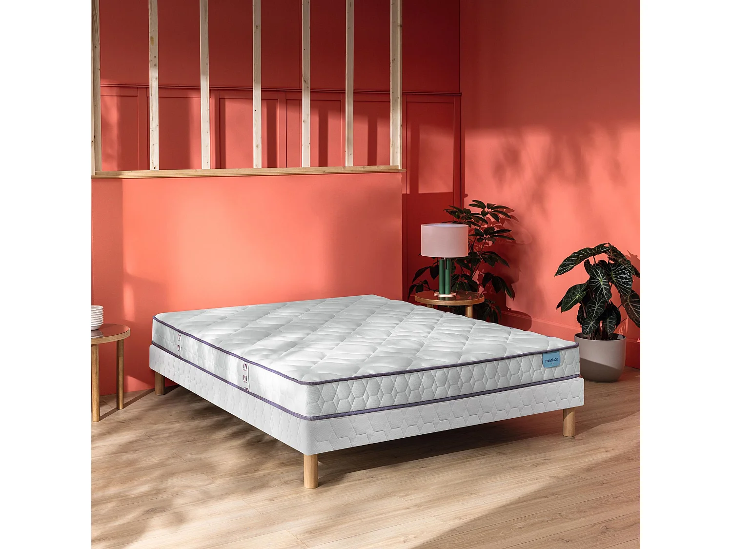 Sommier Merinos TWIST 120x200 Lattes