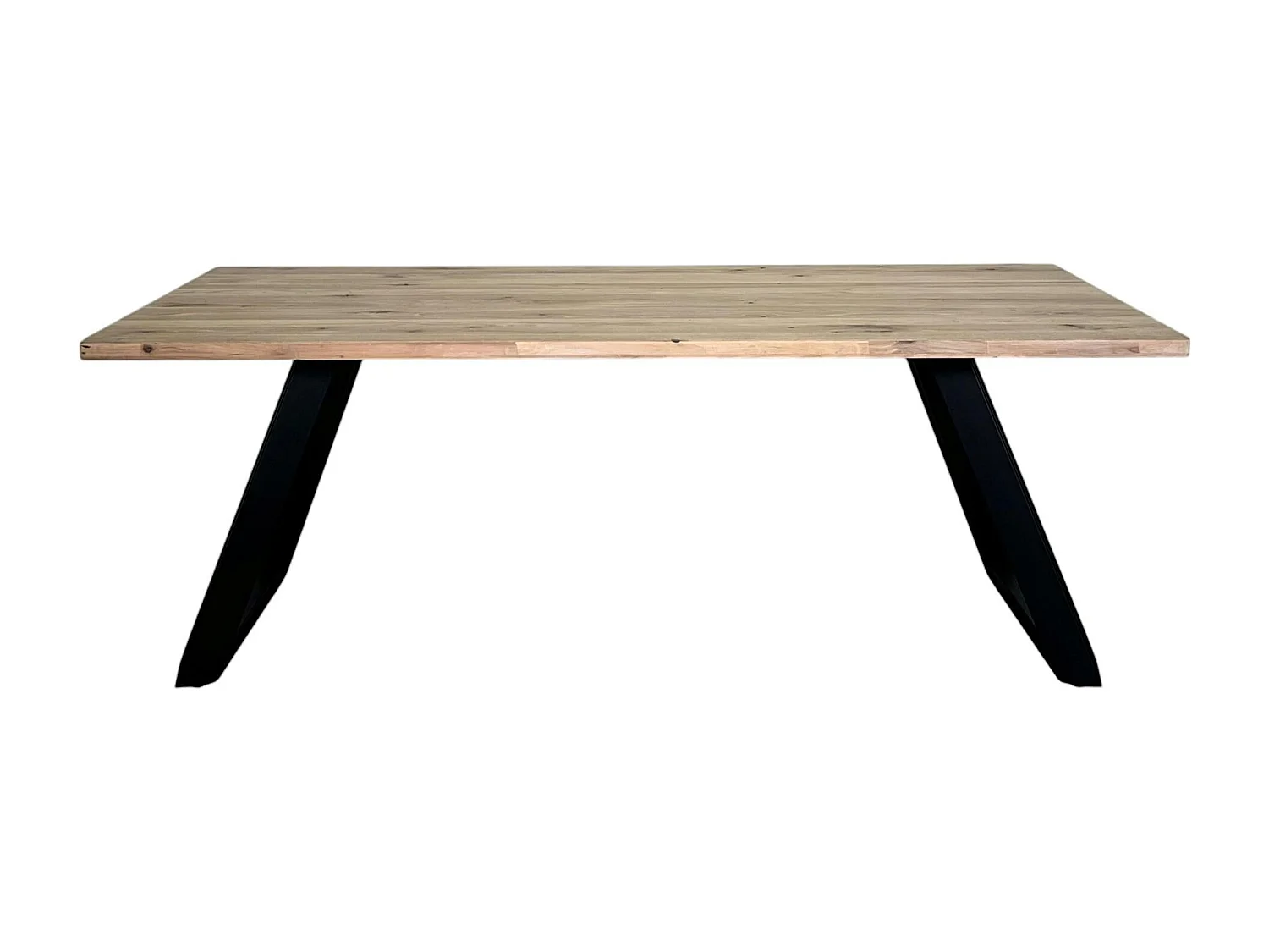 Table à manger extensible bois blanchi 200 cm COSTENTA