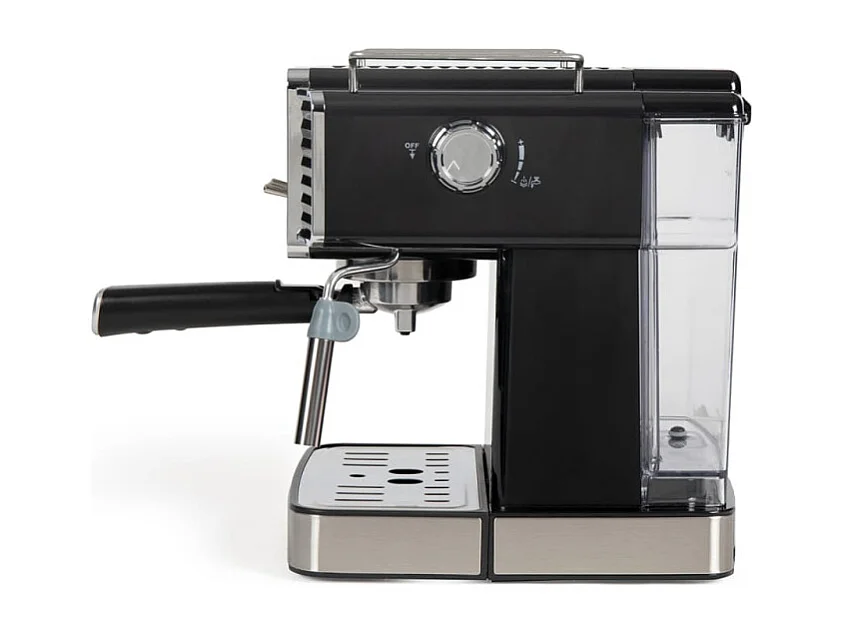 Livoo Cafetière d expresso avec mousseur à lait 1,5 L 1350 W Noir