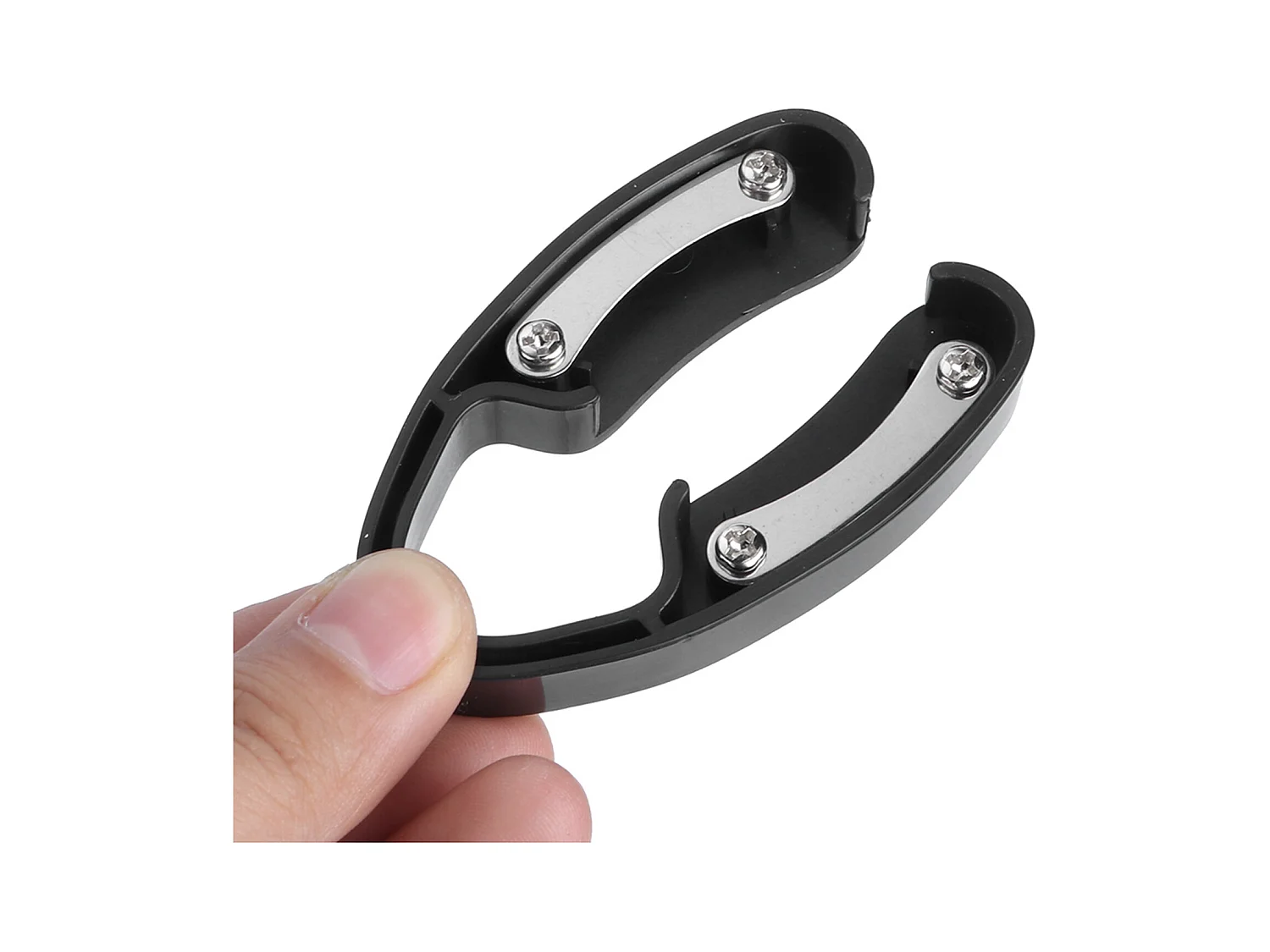 Ouvre-bouteille de vin facile à utiliser, coupe-papier pour bouteilles de vin, ouvre-boîte (noir)