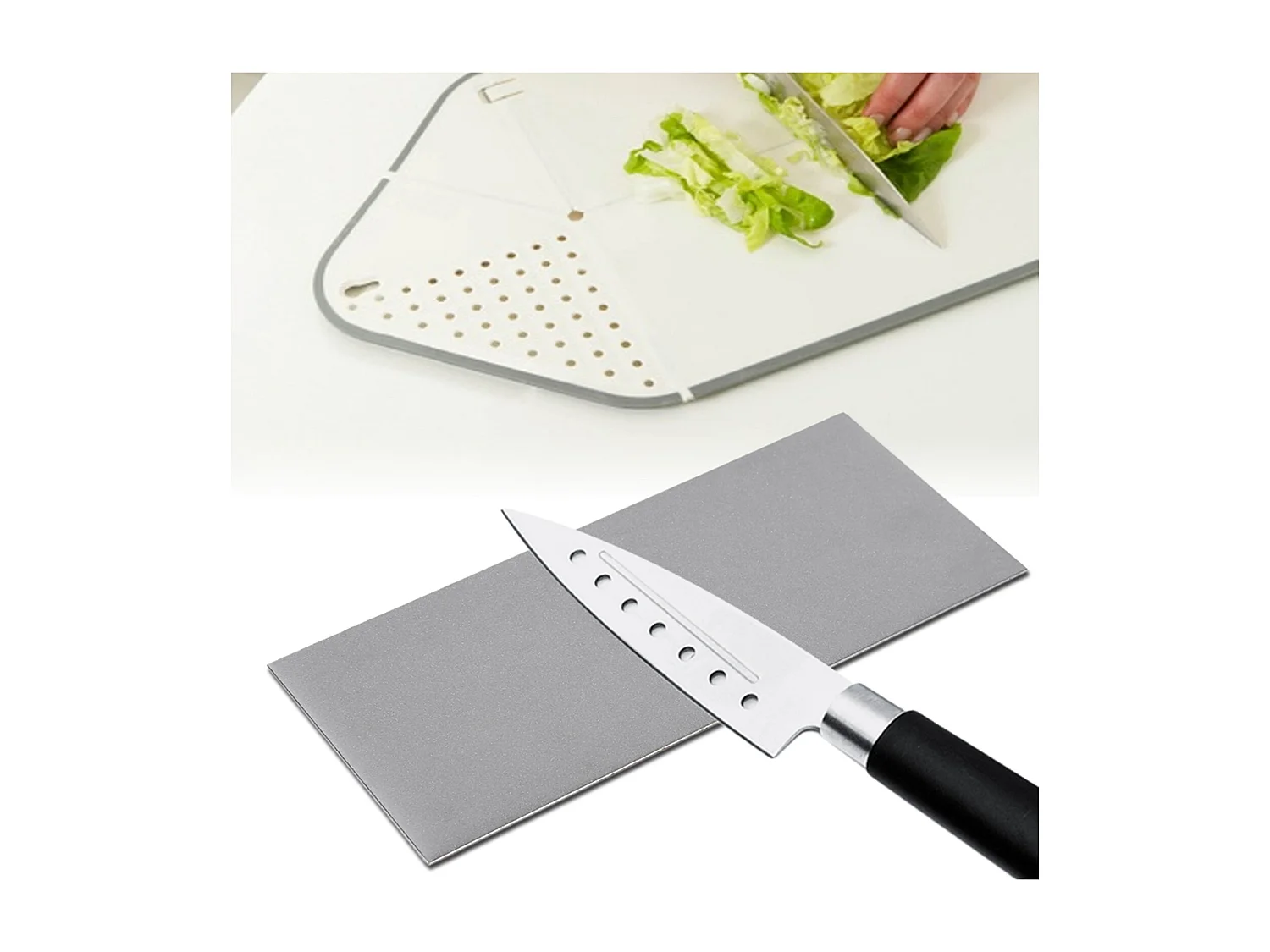 Pierre à aiguiser pour couteau carré en diamant, meulage fin, polissage, grain 600