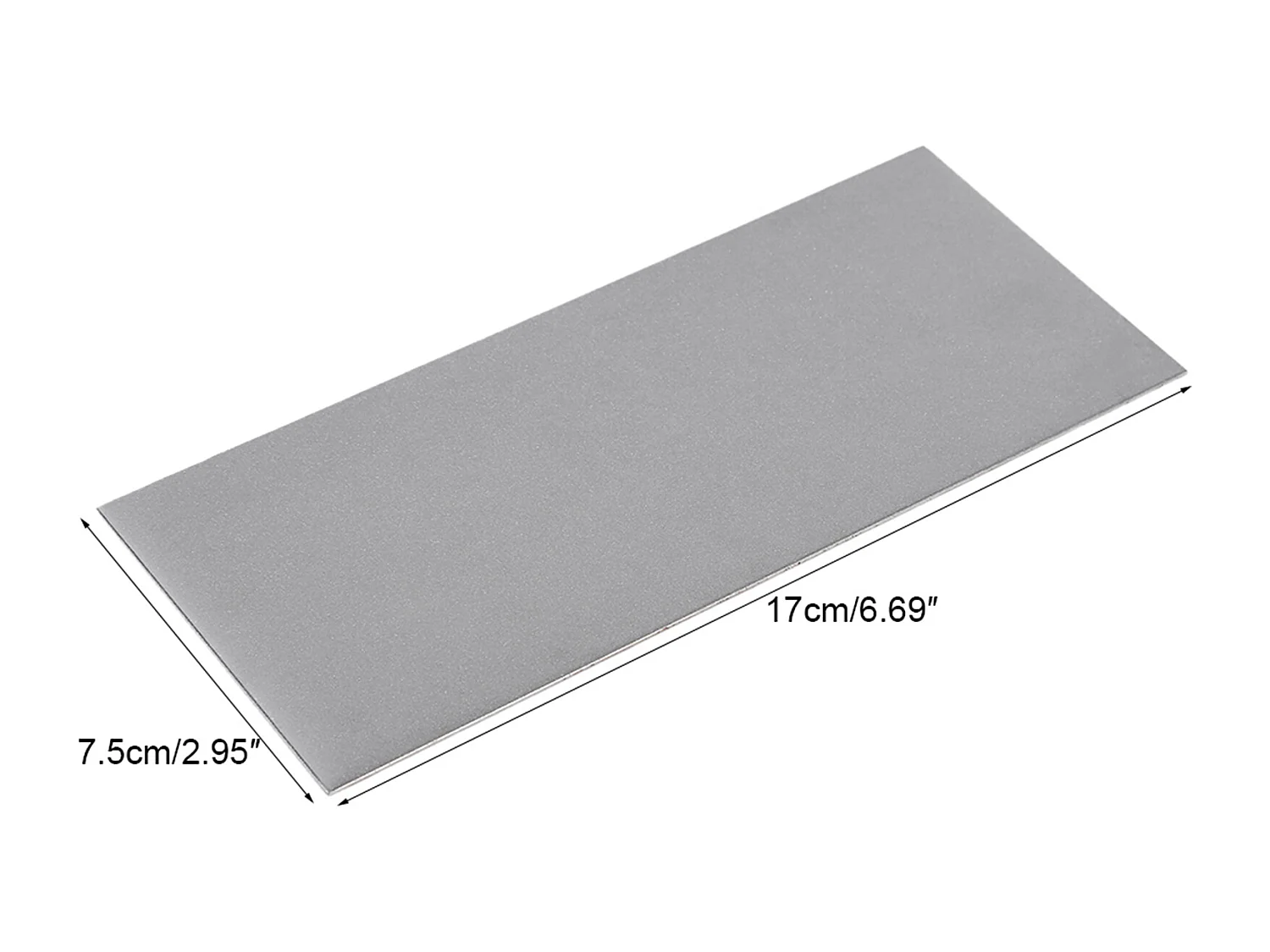 Pierre à aiguiser pour couteau carré en diamant, meulage fin, polissage, grain 600