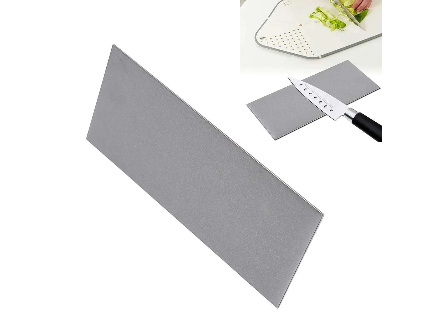 Pierre à aiguiser pour couteau carré en diamant, meulage fin, polissage, grain 600