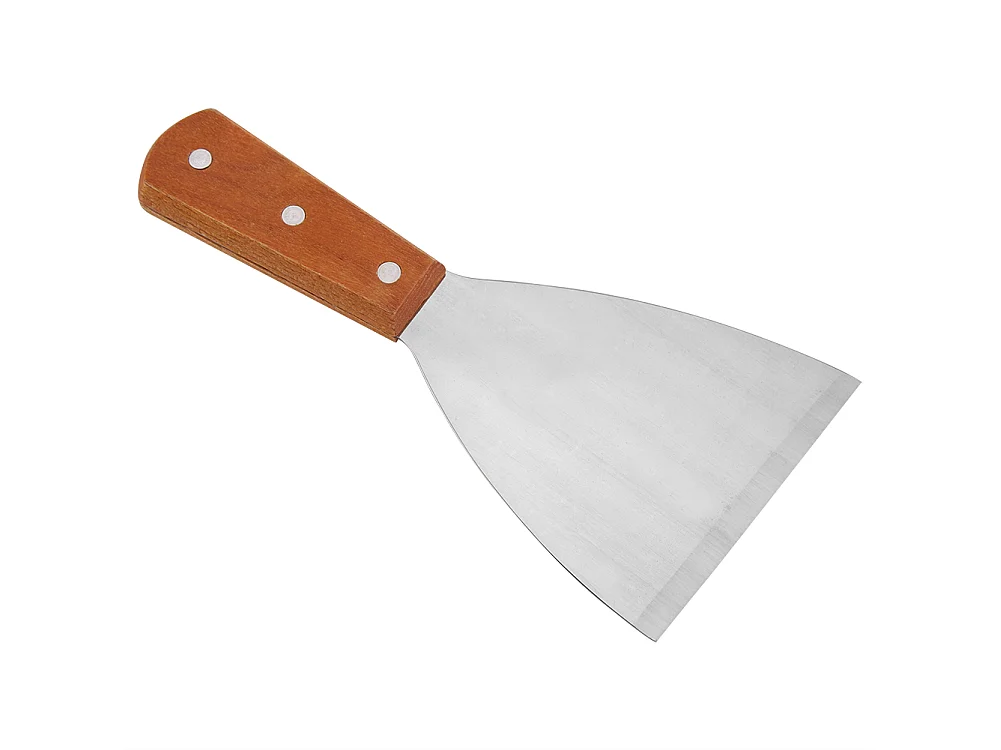 Spatule à steak en acier inoxydable antiadhésive résistante à la chaleur pour barbecue