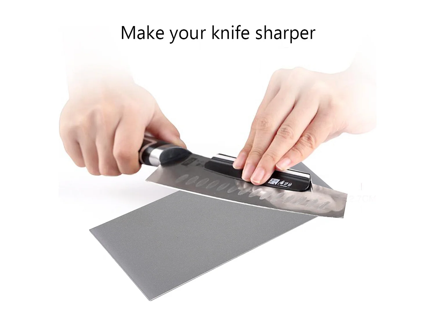 Pietra per affilare gli utensili per coltelli quadrati diamantati per levigatura sottile, pietra per affilare grana 1000