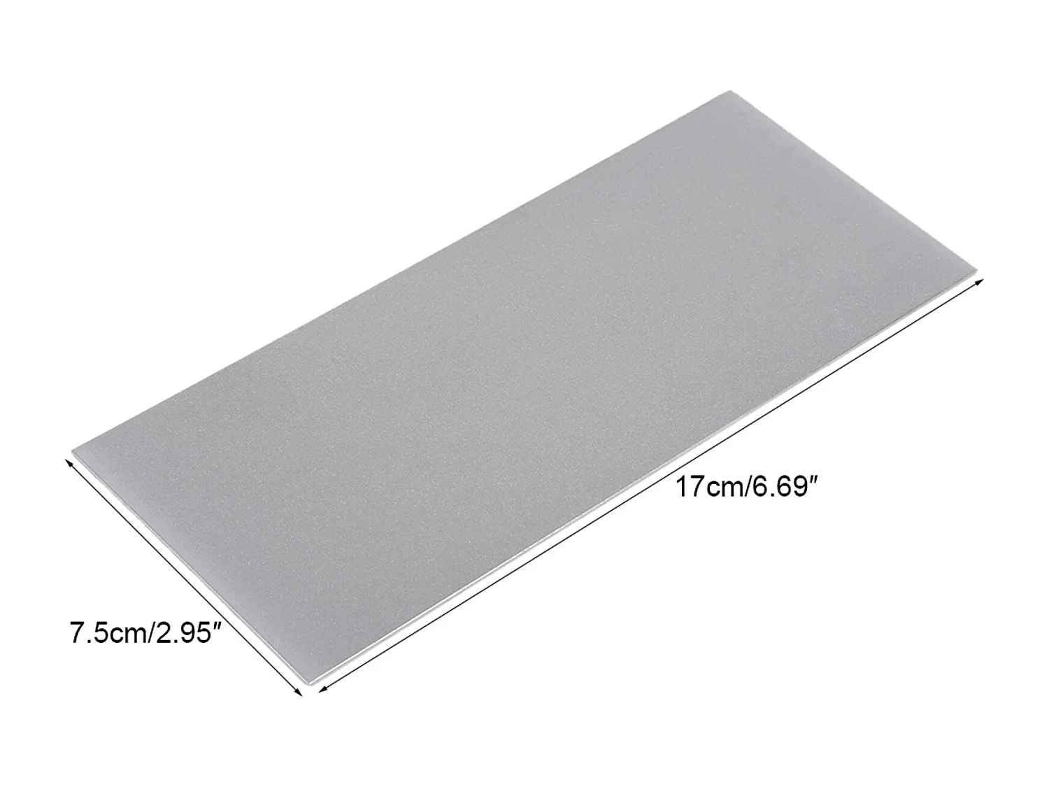 Pietra per affilare gli utensili per coltelli quadrati diamantati per levigatura sottile, pietra per affilare grana 1000