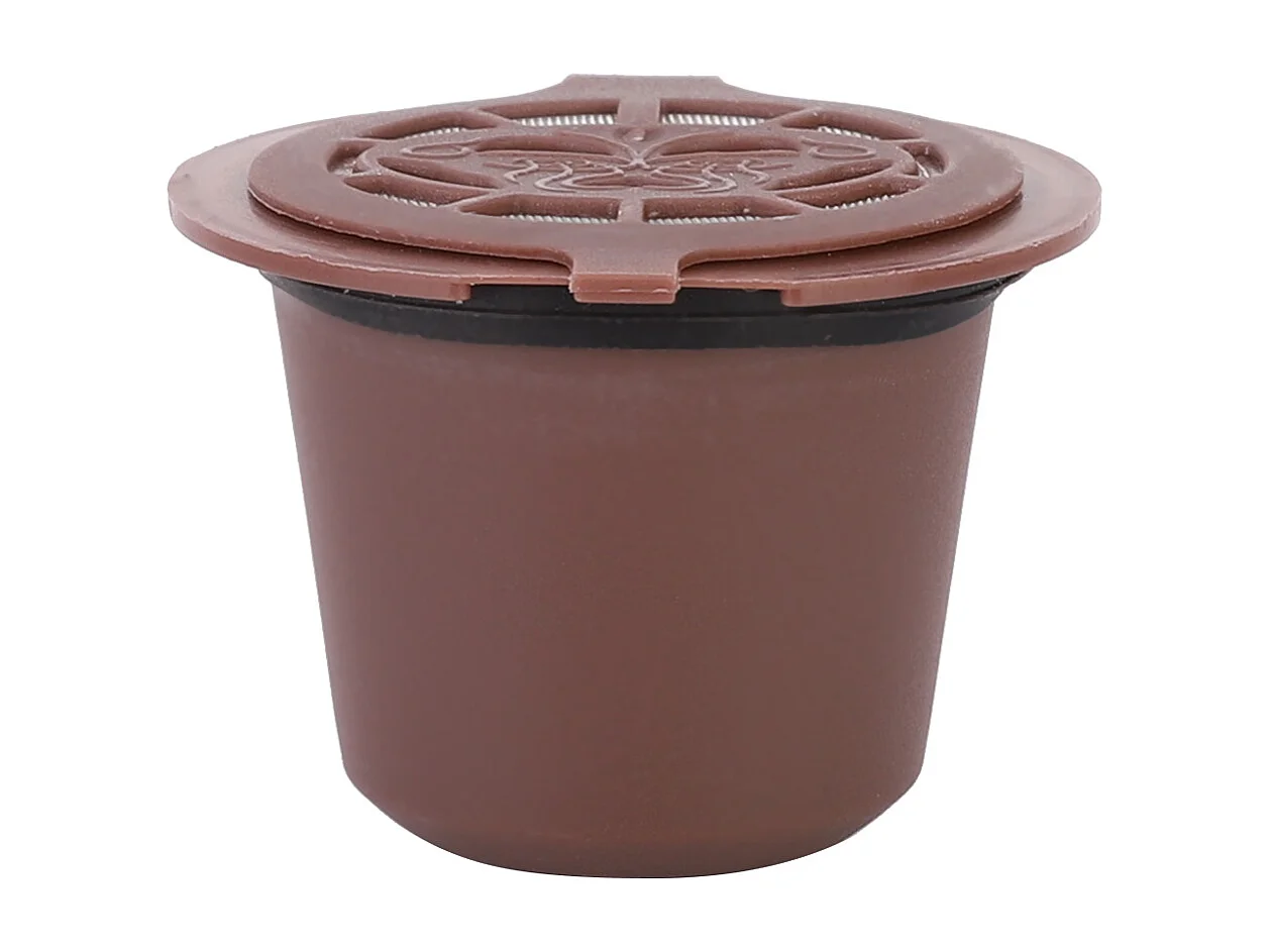 cápsulas de café reutilizables para el hogar, cápsulas rellenables con filtro, aptas para Nespres (café)