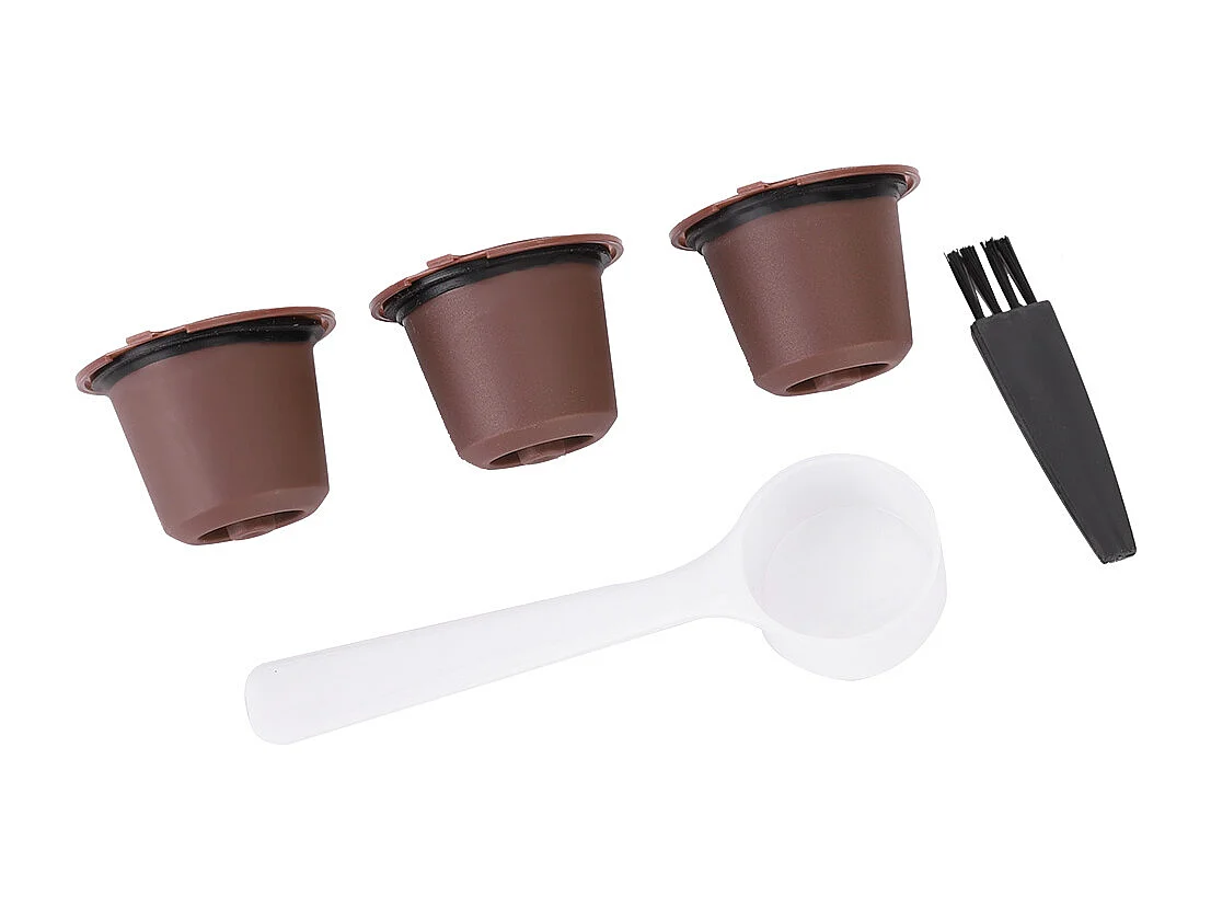 cápsulas de café reutilizables para el hogar, cápsulas rellenables con filtro, aptas para Nespres (café)