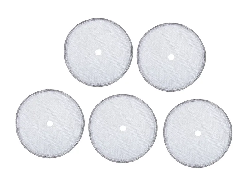 5 filtros de café de acero inoxidable para cafetera de prensa francesa de 600 ml, accesorio de filtro de malla