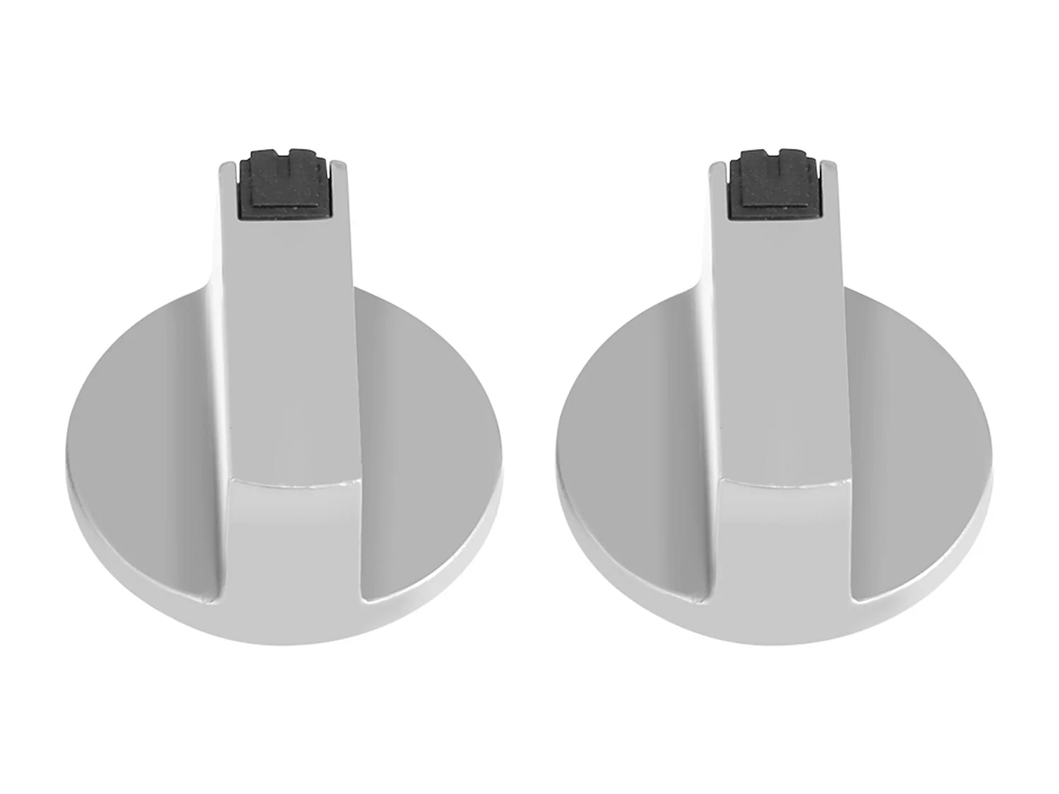 2Pcs 6mm Liga de Zinco Casa Cozinha Fogão a Gás Botões Fogão Forno Cooktop Interruptor de Metal Controle