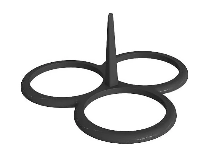 Silikonform für Blinis, Pfannkuchen und Mini-Pfannkuchen von 10cm - Patisse 19232