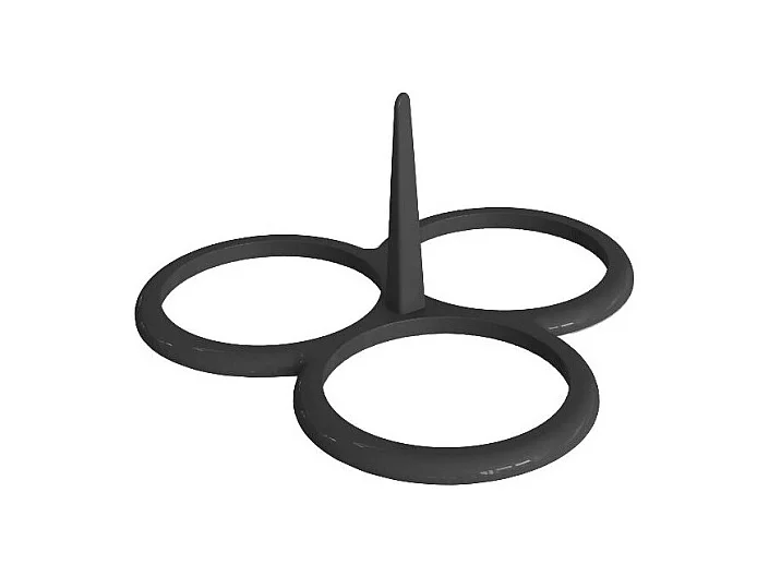 Moule en silicone pour blinis, pancakes et mini-crêpes de 10cm - Patisse 19232