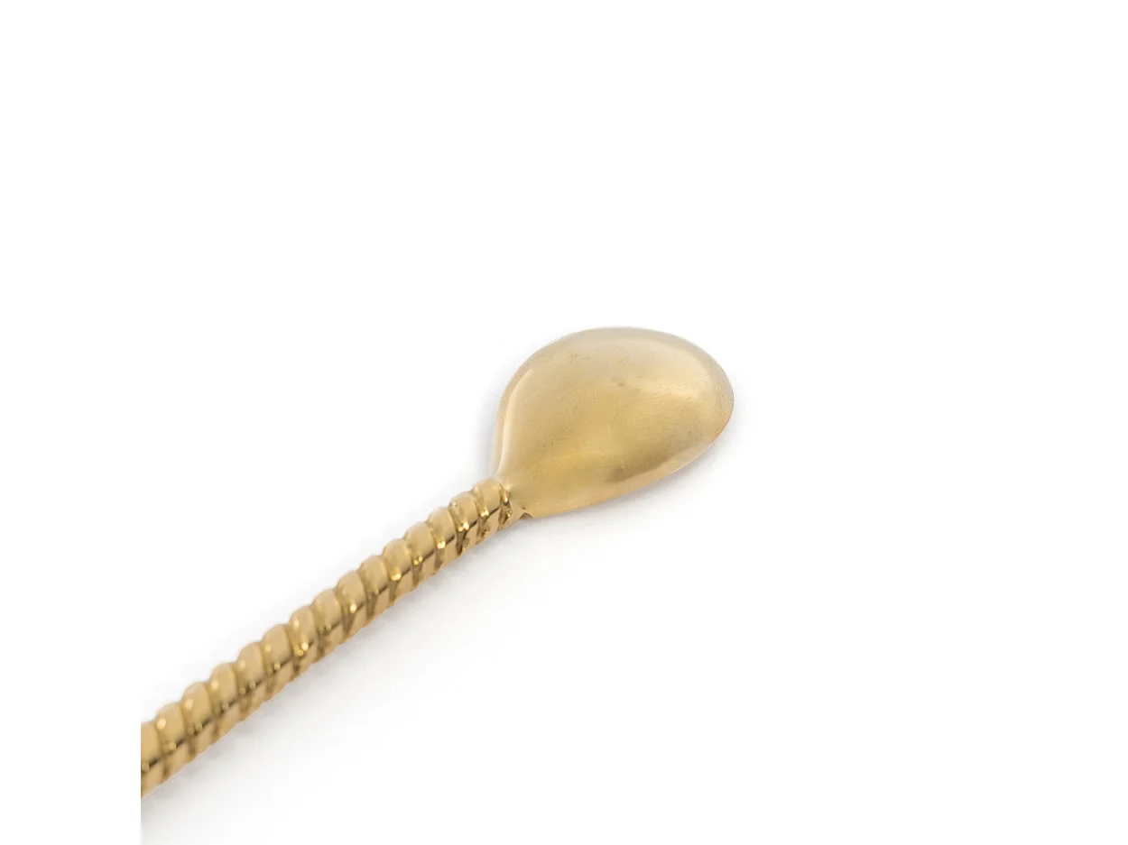 De Pineapple Lange Lepel - Goud