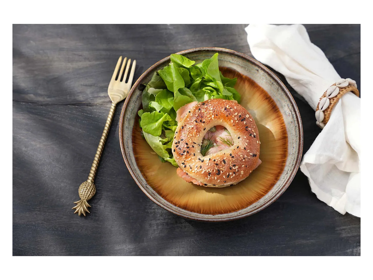 El Tenedor De Piña - Oro