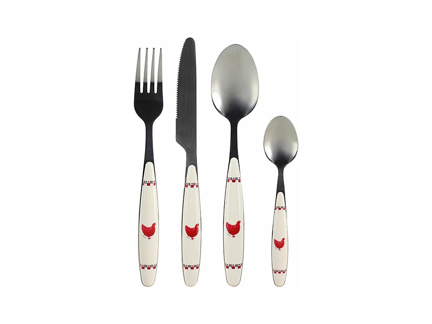 Set 3 poeles triply en acier inoxydable induction 20/24 et 28cm - made in france