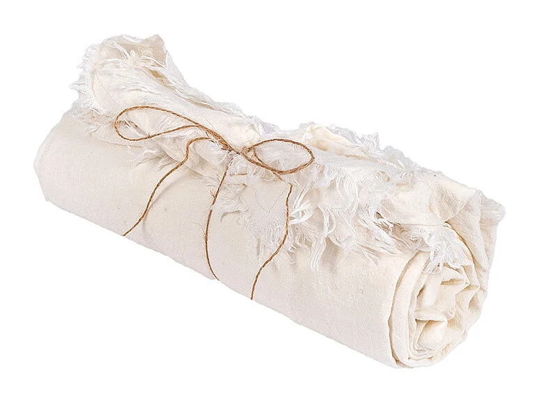 La Nappe en Lin - Blanc -150x200